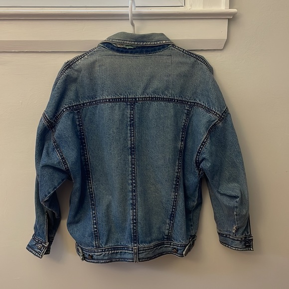 Vintage Pop 84 Unisex denim jacket - Picture 3 of 4